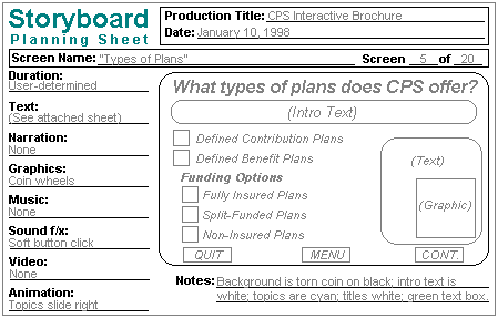 Storyboard Sample